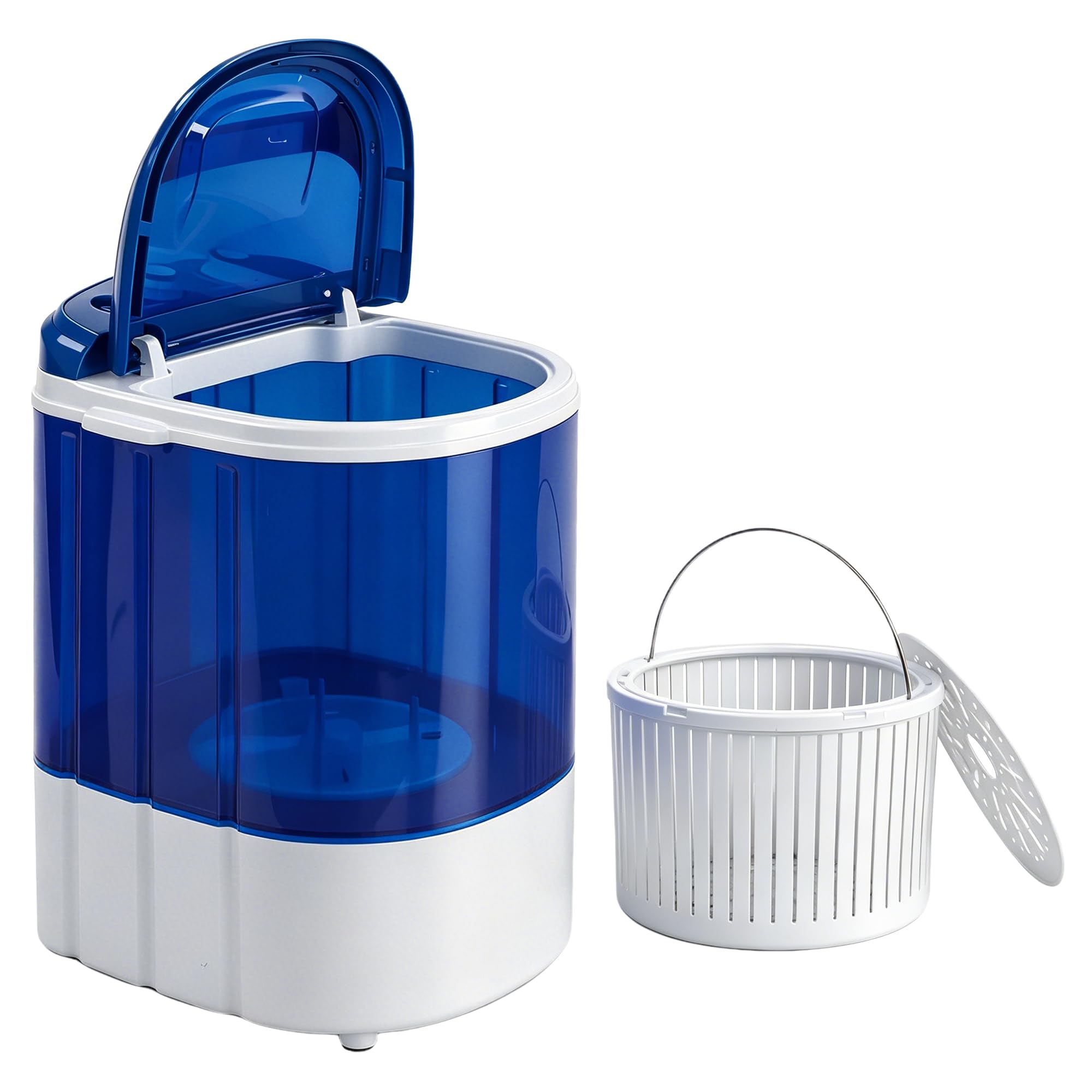 SUPER DEAL Portable Washing Machine, Single Tub Small Laundry Washer 5.7 lbs Was