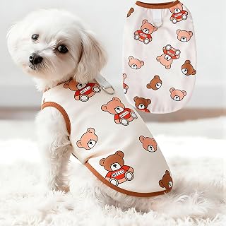 Dog Shirt, Clothes, Pet Vest, Small, Medium, Large, Dogs, Cats, Pets, All Breeds Included, Rash Ring, Lightweight, Breathable, T-shirt, Tank Top, Puppy Sweatshirt, Outfit, Accessory