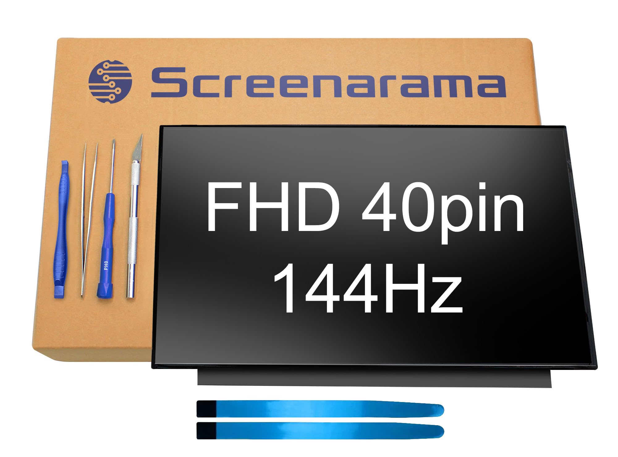 SCREENARAMA New Screen Replacement for Acer Nitro AN515-56 AN515-57 | 40pin 144H