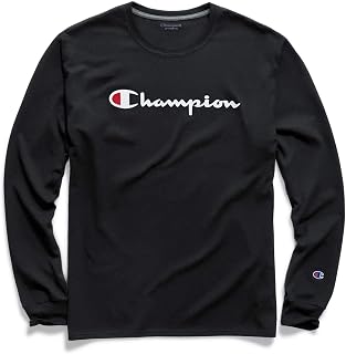 Champion Men's Classic Graphic Long Sleeve T-Shirt (Pack of 1)