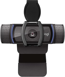 Logitech C920S PRO HD Webcam (Renewed)