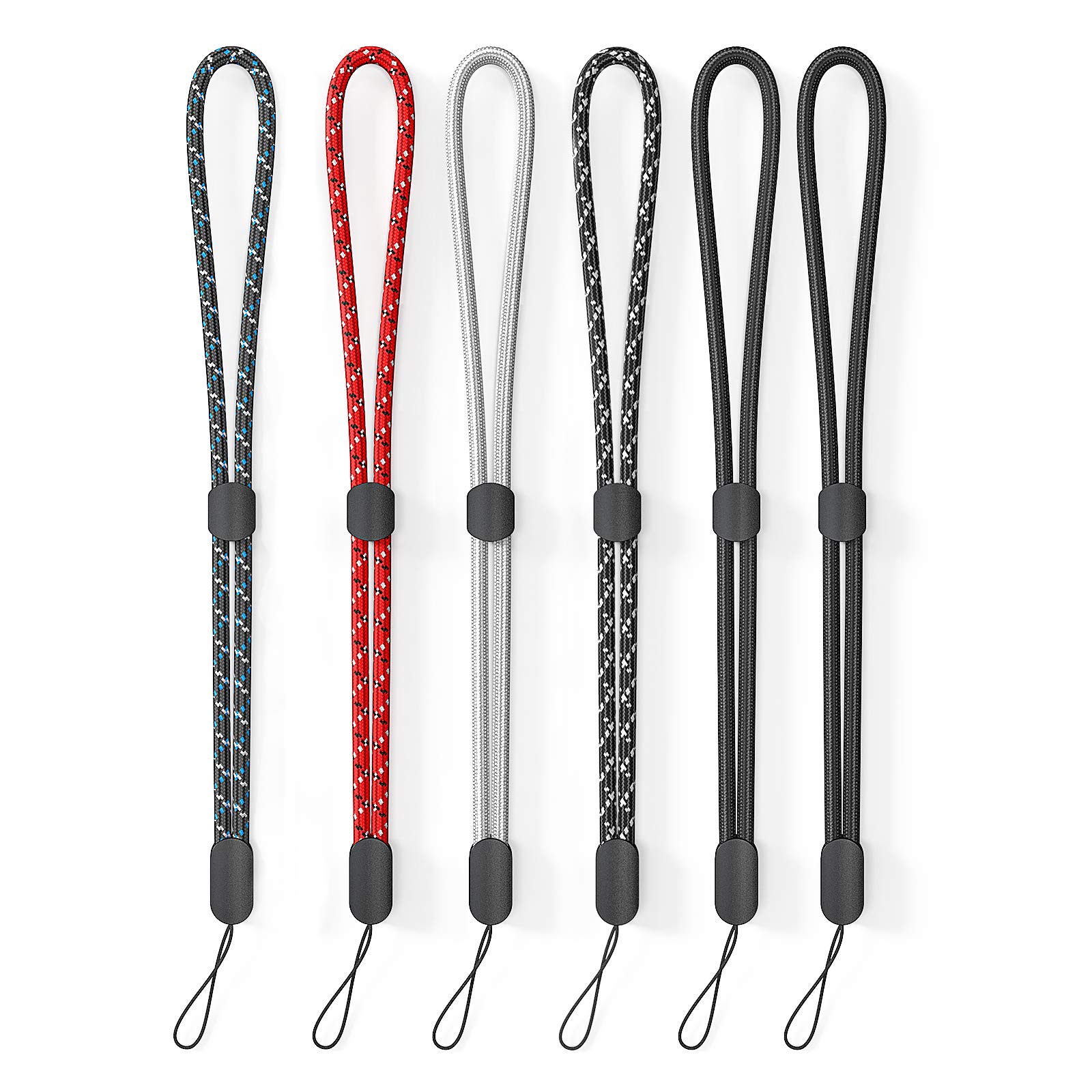 Avorast 6 Pack Cell Phone Camera Wrist Straps, Wrist Lanyards | Adjustable Nylon