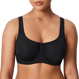 DELIMIRA Women's Plus Size Full Cup Bra