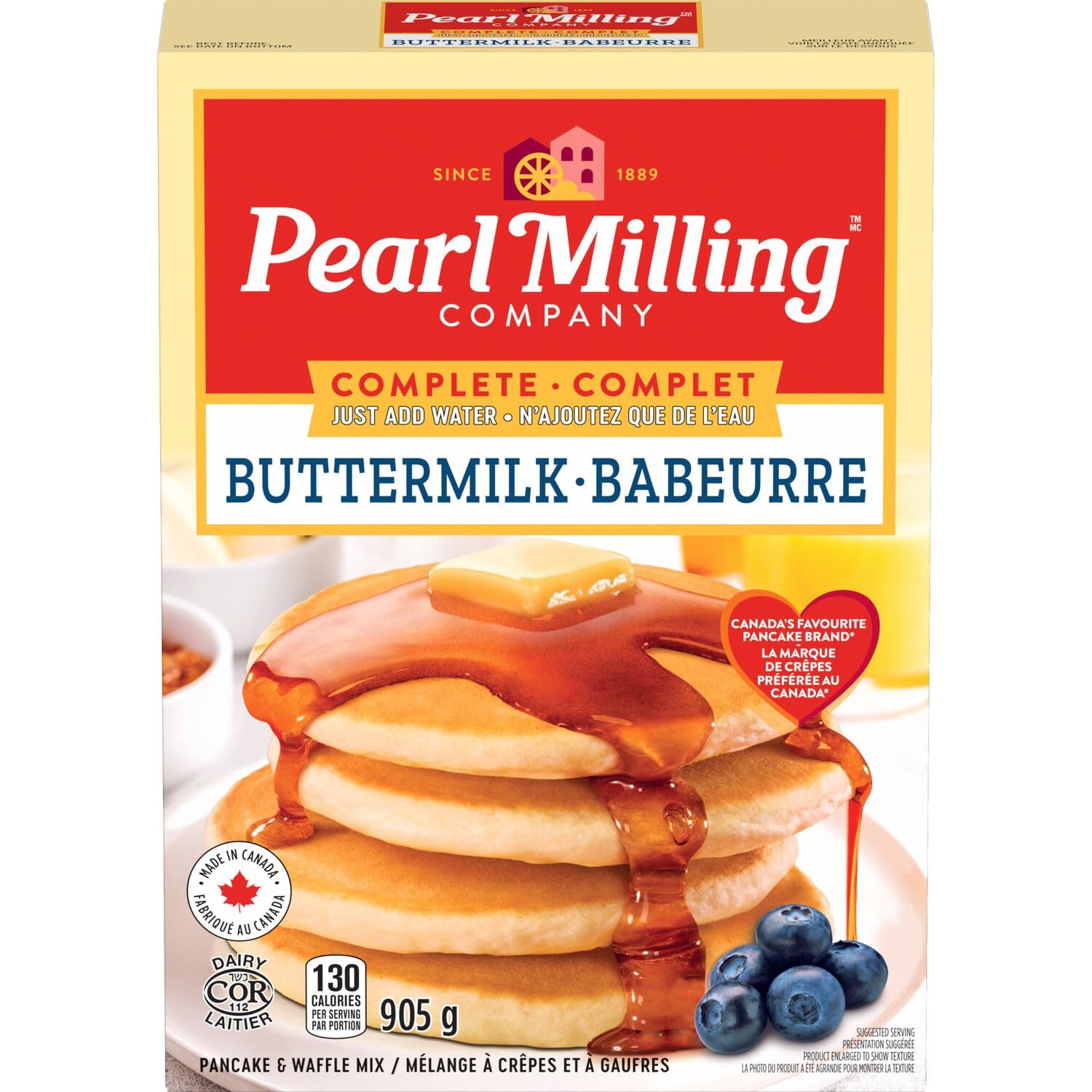 Pearl Milling Company Complete Buttermilk Pancake & Waffle Mix, 905 g