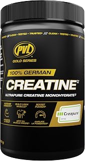 PVL Creapure Creatine Monohydrate, 100% German, Unflavoured, 410 g