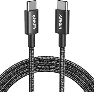 Anker USB C to USB C Charger Cable, 100W Fast Charging Cable (6 ft/1.8m) | USB 2.0 Type C fast Charging Cable for MacBook Pro, iPhone 17/16/15, iPad Pro, Samsung Galaxy,and More