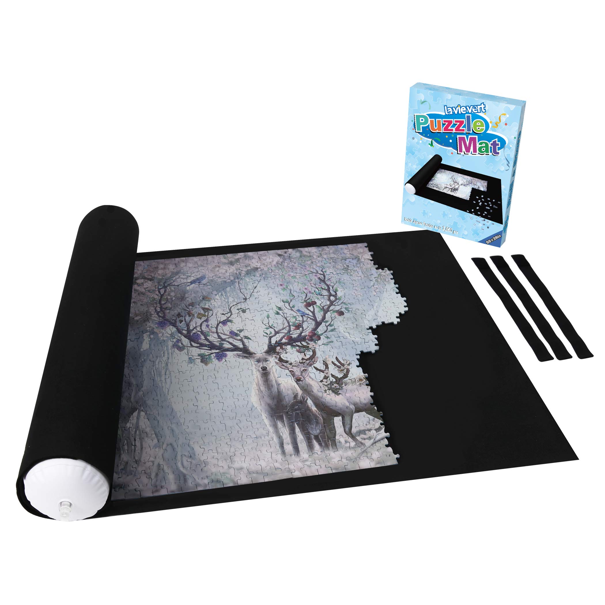 Lavievert Giant Felt Mat for Puzzle Storage Puzzle Saver, Jigsaw Puzzle Roll Mat