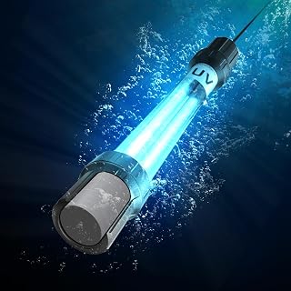 18W Aquarium UV Light for 100-1000 Gallon, UV Pond Water Purifier for Koi Pond, Large Fish Tank Ultraviolet Purifier Machine for Swimming Pool, Spa, Pond Moss Control