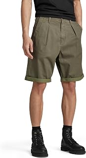 G-STAR - Pleated Chino Shorts, Men's Shorts