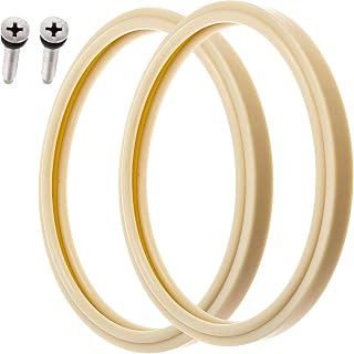 AR-PRO 8-3/8" Pool Light Lens Gasket with Stainless Pilot Screw, 2 Set | Compatible with Select Pentair Pool Lights, Replaces 79101600Z, Silicone Gasket, Pilot Screw 79104800