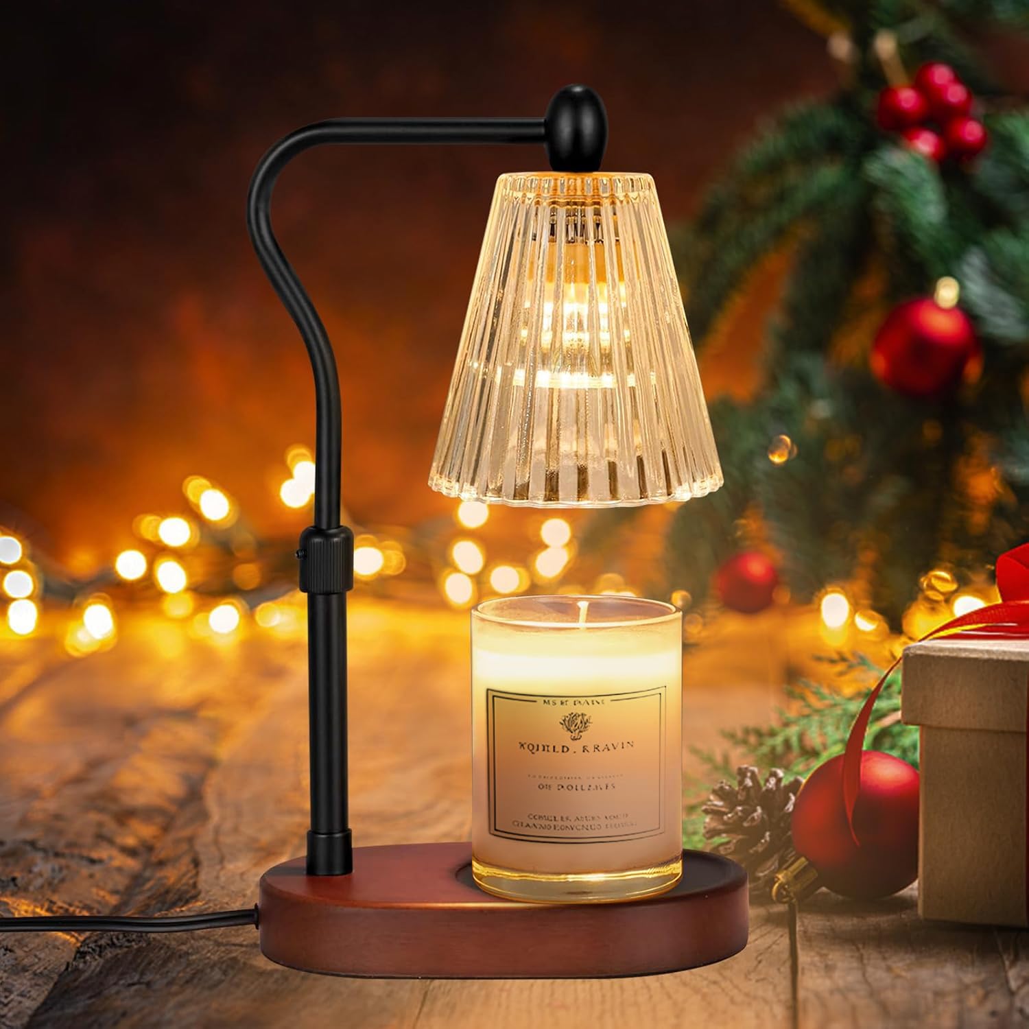 Candle Warmer Lamp with Dimmer Timer, Candle Warmer Lamp with Adjustable Height,