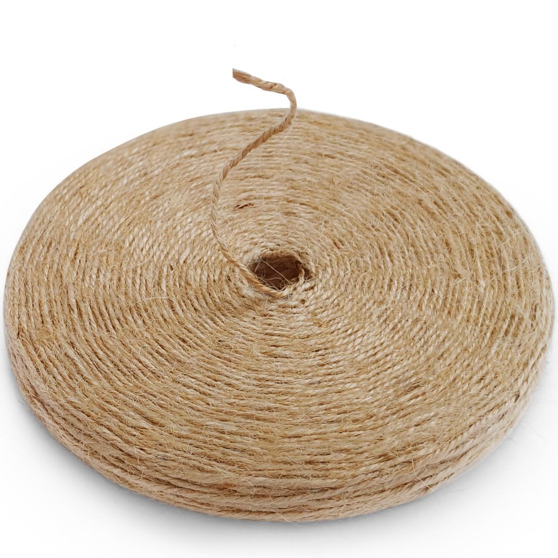 PerkHomy Garden Twine Strong Natural Jute 400 Feet Long Brown Twine for Gardenin