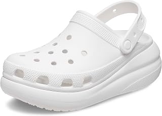 Crocs Unisex Clogs Classic Crush White M11, White