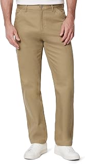 Amazon Essentials Men's Loose Fit Rigid Carpenter Jeans