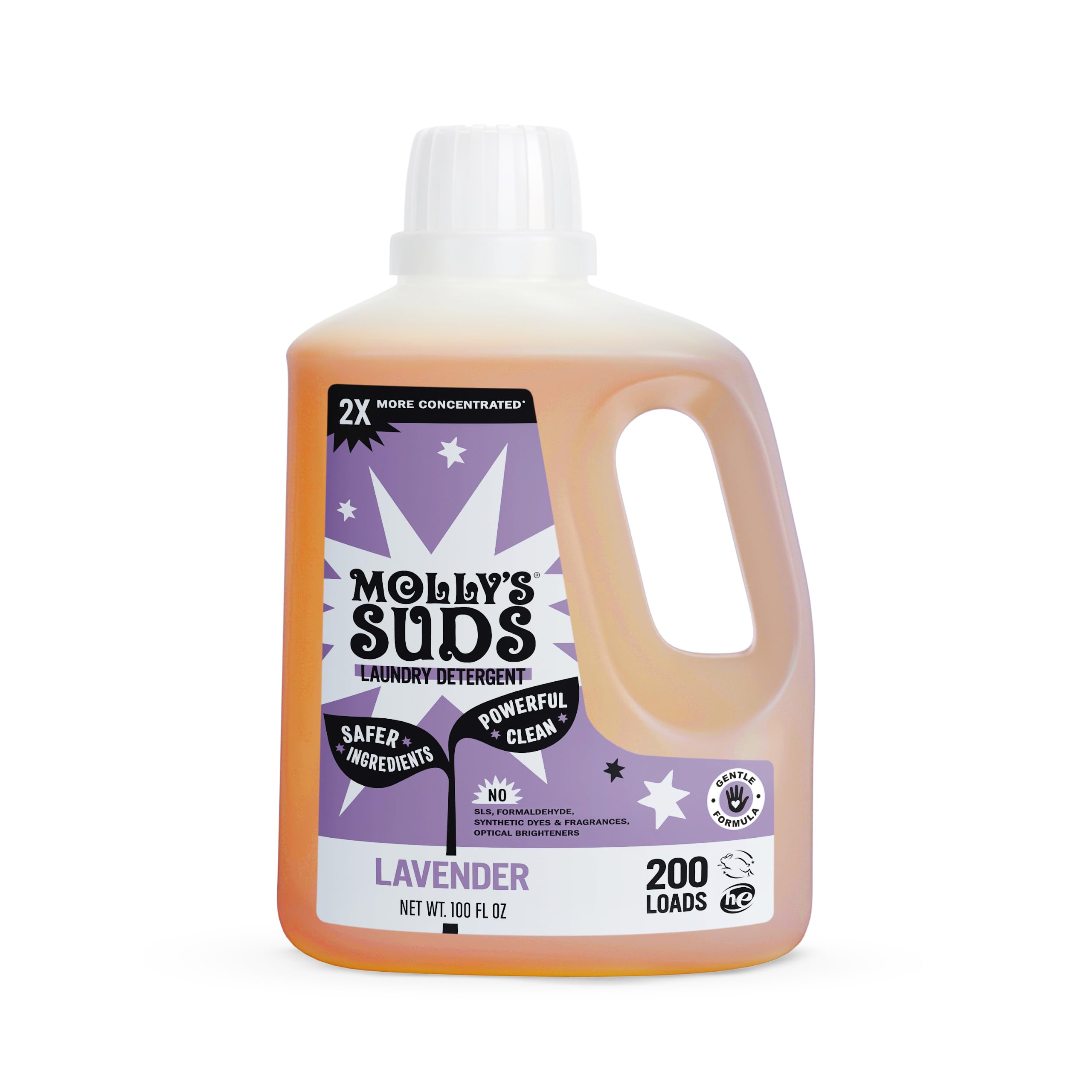Molly's Suds Liquid Laundry Detergent | Clean Laundry Detergent Soap for Sensiti
