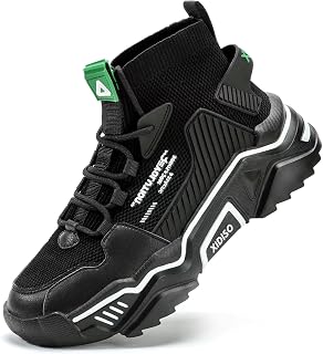 SANNAX Men's Fashion Shoes High Casual Sports Shoes Sneakers