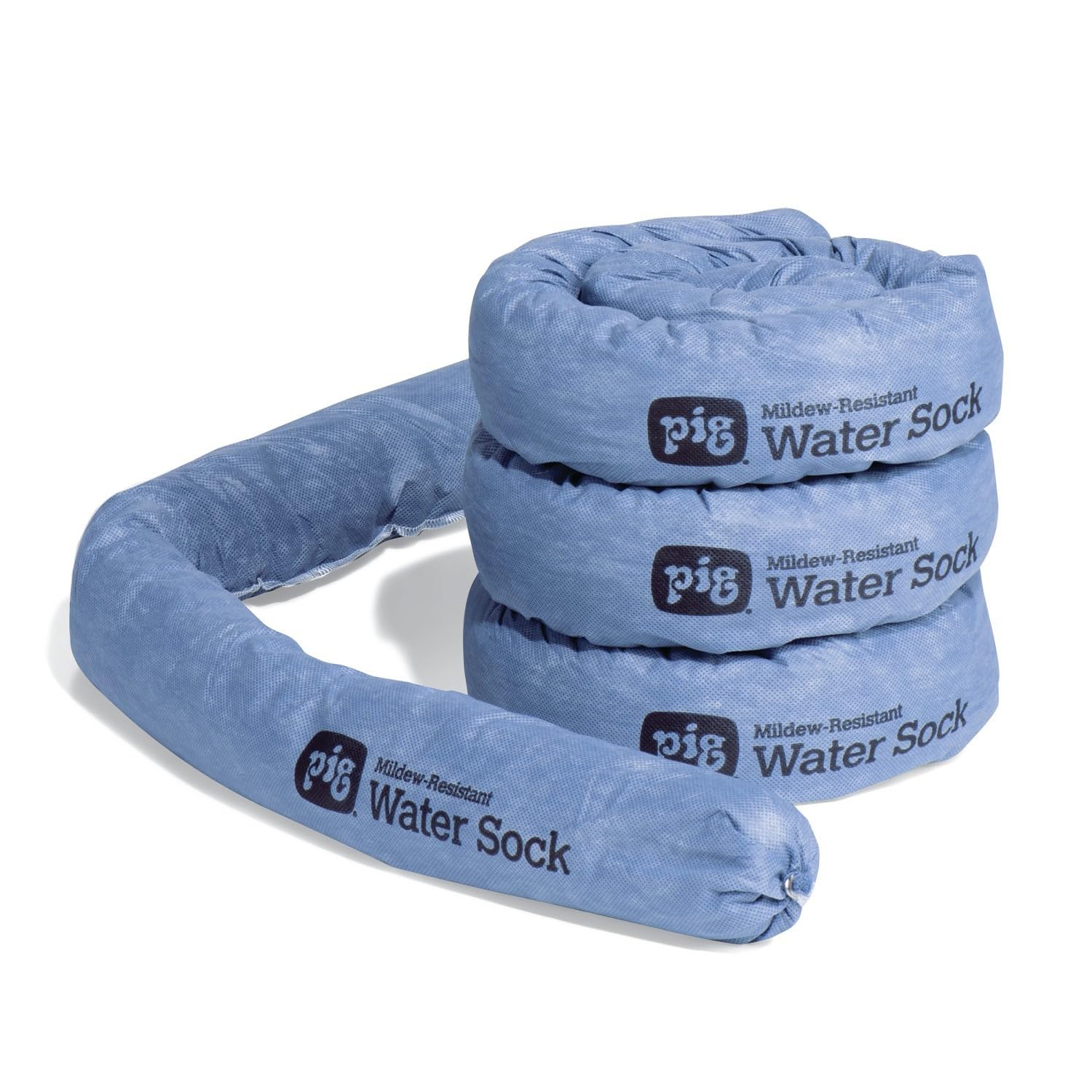 PIG Mildew-Resistant Absorbent Sock | Water Absorbing Snake | 3" W x 4' L | Abso