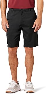 Amazon Essentials Men's 10" Classic-Fit Moisture Wicking Cargo Golf Shorts with Multi-Pocket Design (Available in Big & Tall)