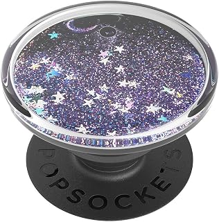PopSockets PopGrip - Tidepool Galaxy Purple Stand and Grip for Mobile Phones and Tablets with an Interchangeable Top