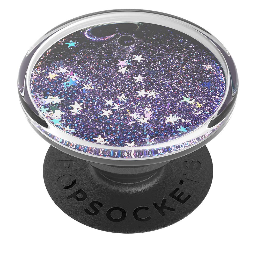 PopSockets PopGrip - Tidepool Galaxy Purple Stand and Grip for Mobile Phones and
