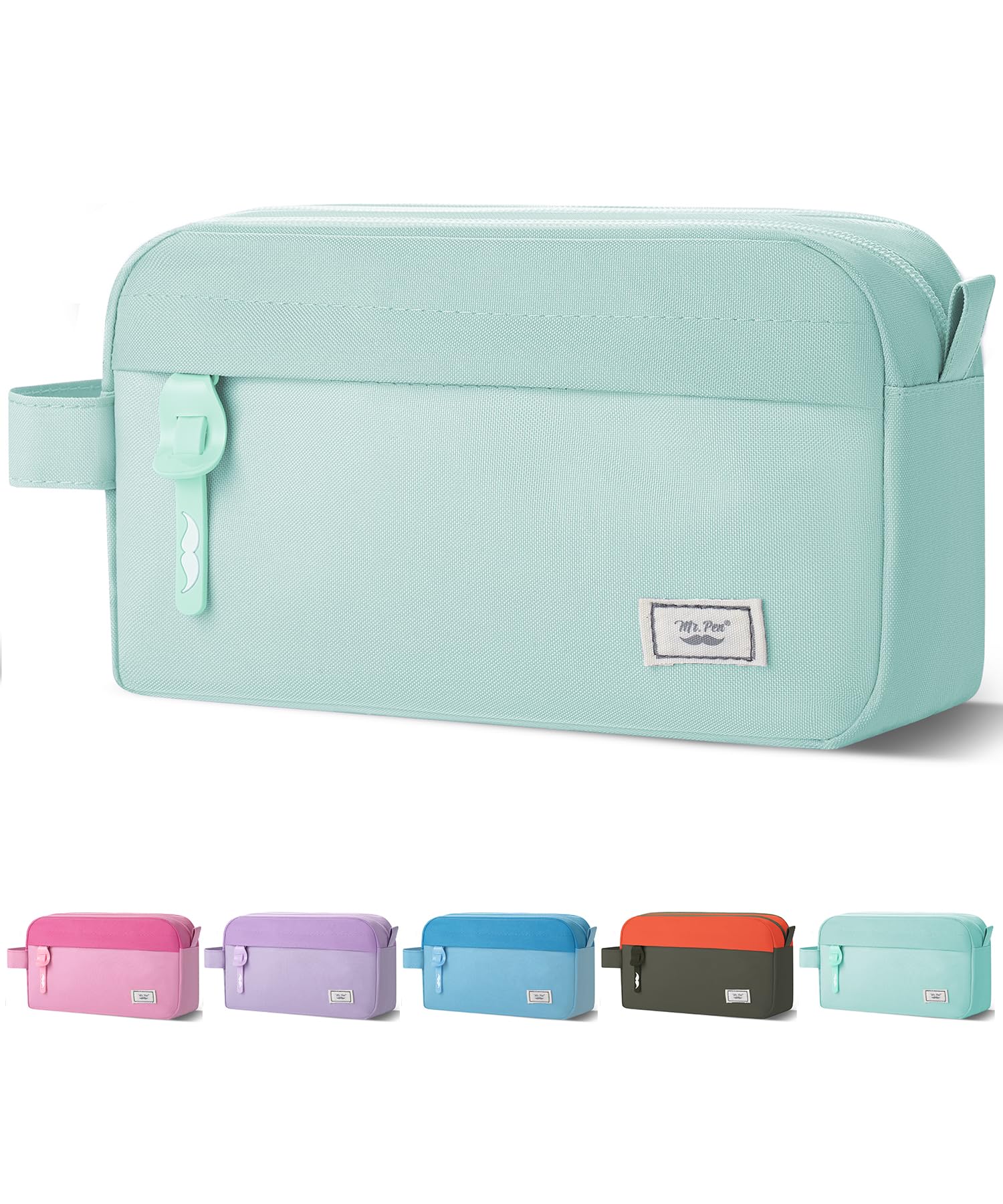 Mr. Pen- High Capacity Pencil Case, Large Pencil Pouch with 3 Compartments and 2