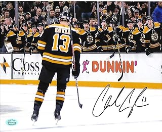 Charlie Coyle Boston Bruins autographed 8x10 photo