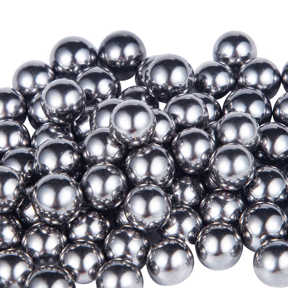 100PCS 1/2" Inch Diameter Hardened Chrome Solid Steel Bearing Balls(12.7mm)