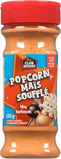 Club House Popcorn Seasoning, BBQ, 170 g | Bold BBQ Flavour for Popcorn, Chips, Fries, Vegetables, and Snack-time Favourites