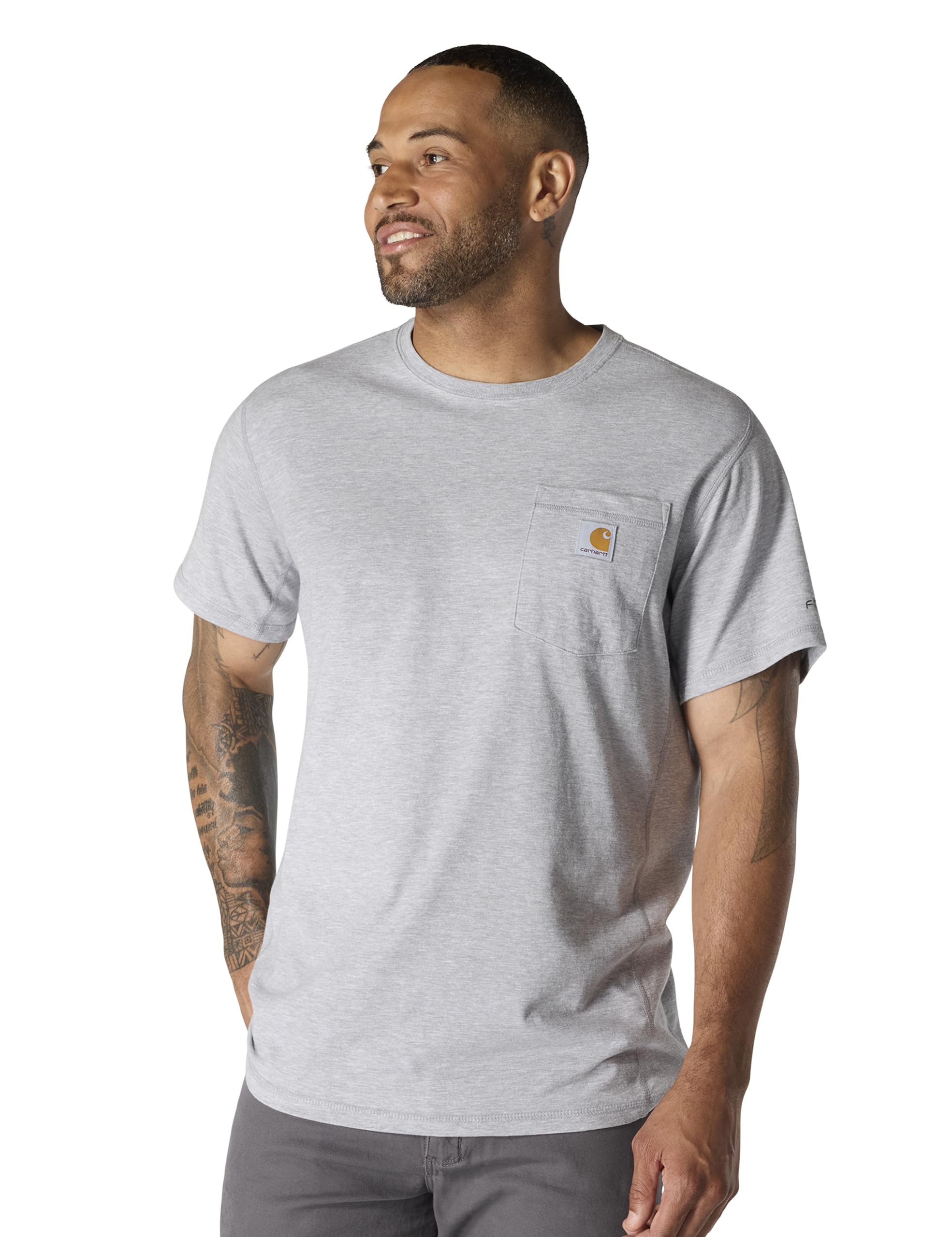Carhartt Men's Force Relaxed Fit Midweight Short-Sleeve Pocket T-Shirt