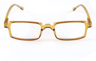 Contacta, Regular Reading Glasses for Men and Women, Practical for Every Face, Rectangular Frame and Flex Temples, Pack with Glasses Case, 21g
