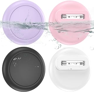 4-Pack for AirTag Holder Kids, Compatible with Apple AirTag 1st & 2nd Gen | Waterproof Soft Silicone Air Tagged Holder Pin, Anti-Lost GPS Tracking Accessories for Clothing, Luggage, Backpack
