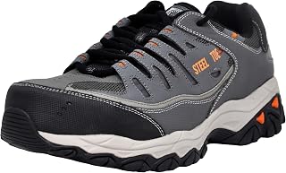 SKECHERS(スケッチャーズ) メンズ Cankton Steel Toe Construction Shoe – Electrical Hazard Rated, Memory Foamワークシューズ [並行輸入品]