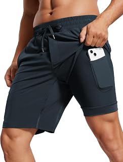 CRZ YOGA 2 in 1 Running Shorts 5"/7"/9"