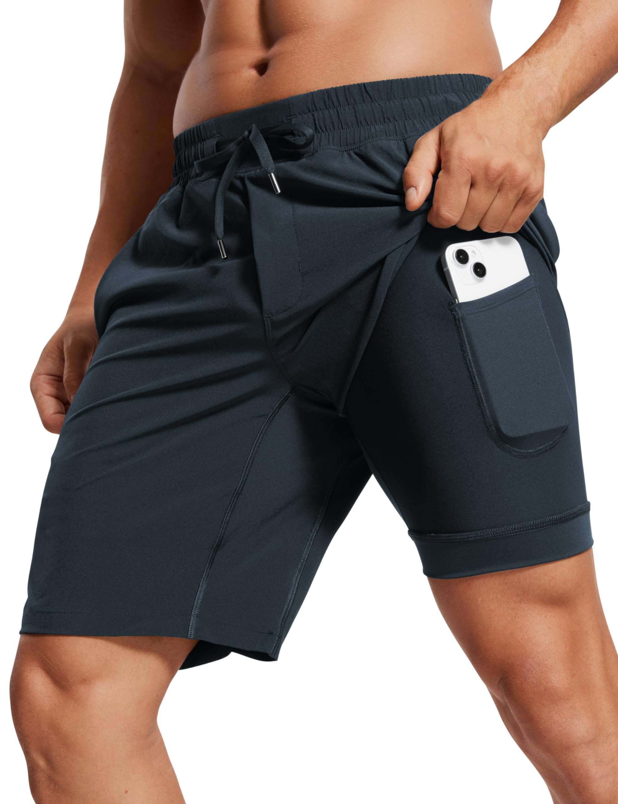 CRZ YOGA 2 in 1 Running Shorts 5"/7"/9"