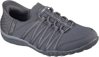 Skechers Women's Breathe-Easy Roll-with-Me Slip-in Trainer