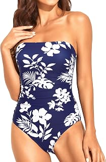 Holipick Women's One Piece Tummy Control Swimsuit, No