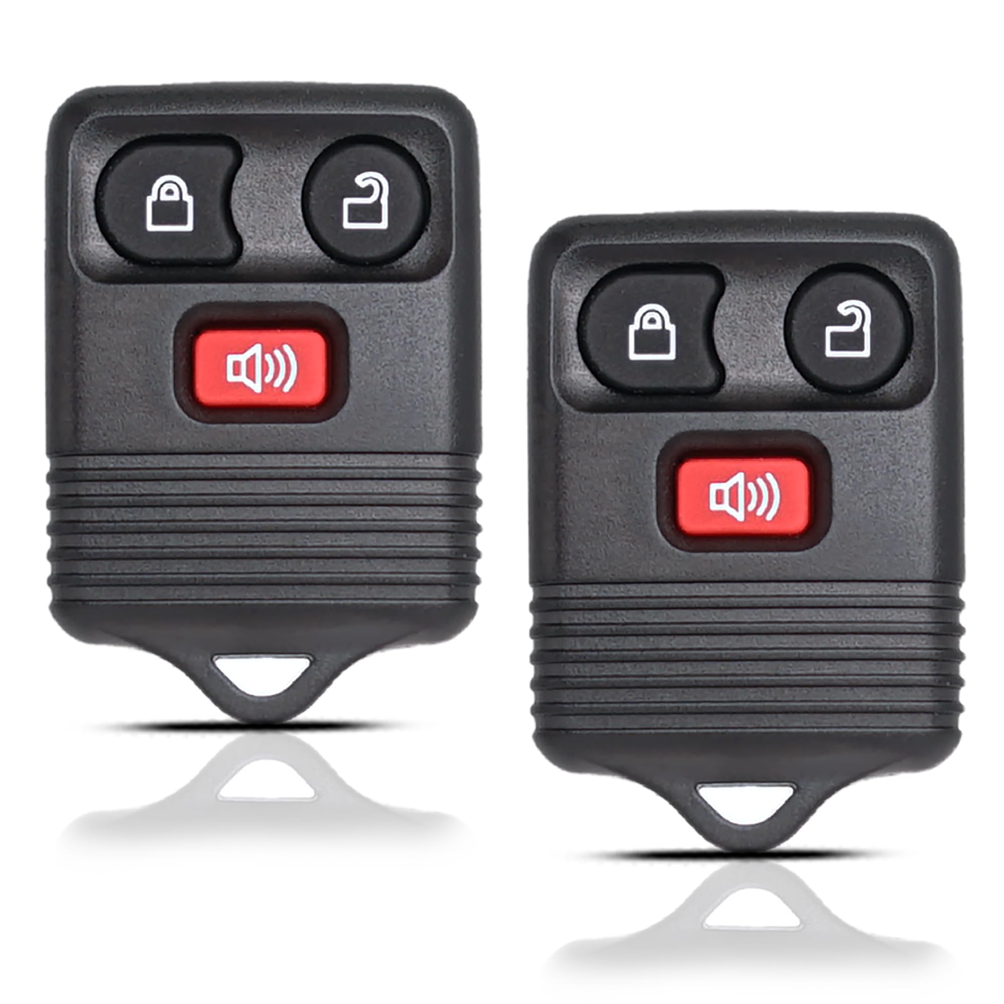 MechanMagic 2 Key Fob Remote Replacement Fits for 1998-2016 Ford F150 F250 F350 