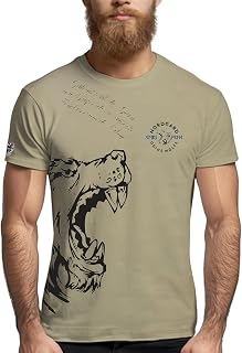 NORDGARD Viking T-Shirt Freki I Herren Tshirt aus 100% Baumwolle I Wikinger T-Shirt I Shirt nordische Mythologie I Ideal für Freizeit & Sport I Oeko-TEX Zertifiziert