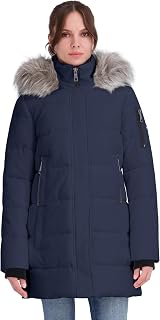 Nautica Women's Soft Mist Heavyweight Puffer Coat