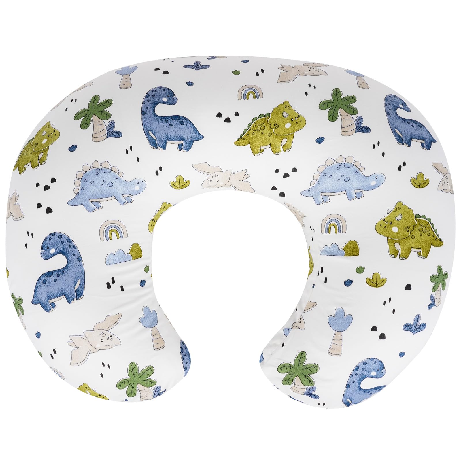 Nursing Pillow & Breastfeeding Pillow – Ergonomic C-Shape for Breastfeeding & Bo