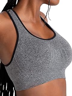 SHAPERMINT 女性用スポーツブラ - 女性用ワークアウトブラ、プラスサイズスポーツブラ、女性用ワークアウトトップス ハイサポート