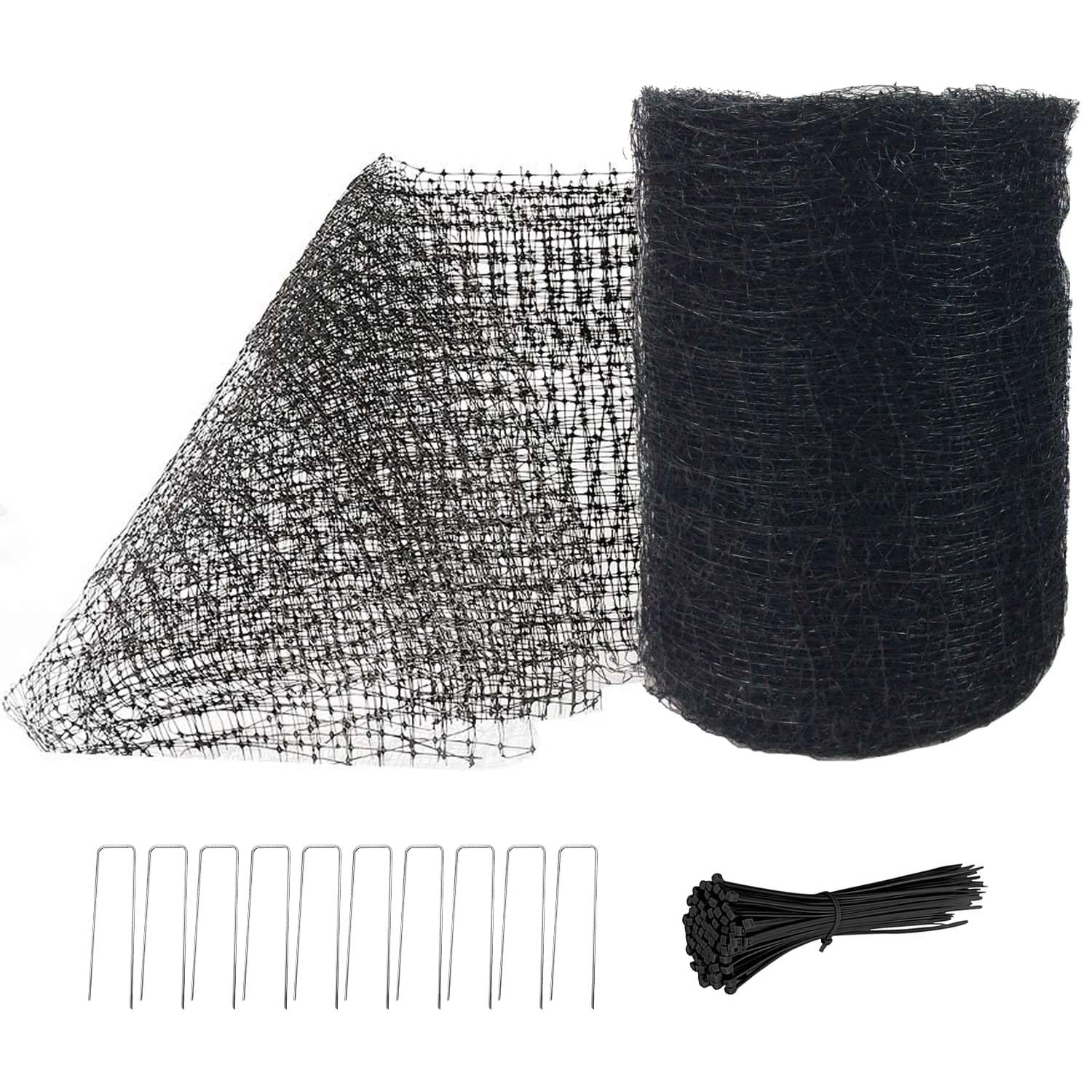 Feitore Deer Fence Netting, 7x100ft Garden Net Bird Netting,Reinforced Edge | An