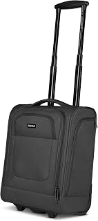 REDOLZ Underseater Cabin Trolley XS | Compact Hand Luggage with 2 Wheels and Liquid Bag | 34x20x43cm Lightweight 1.9kg for Women and Men - Essentials 12