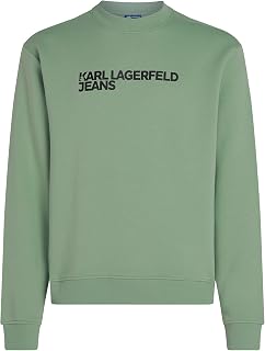 Karl Lagerfeld Jeans Men's Regular Essential Logo Sweatshirt