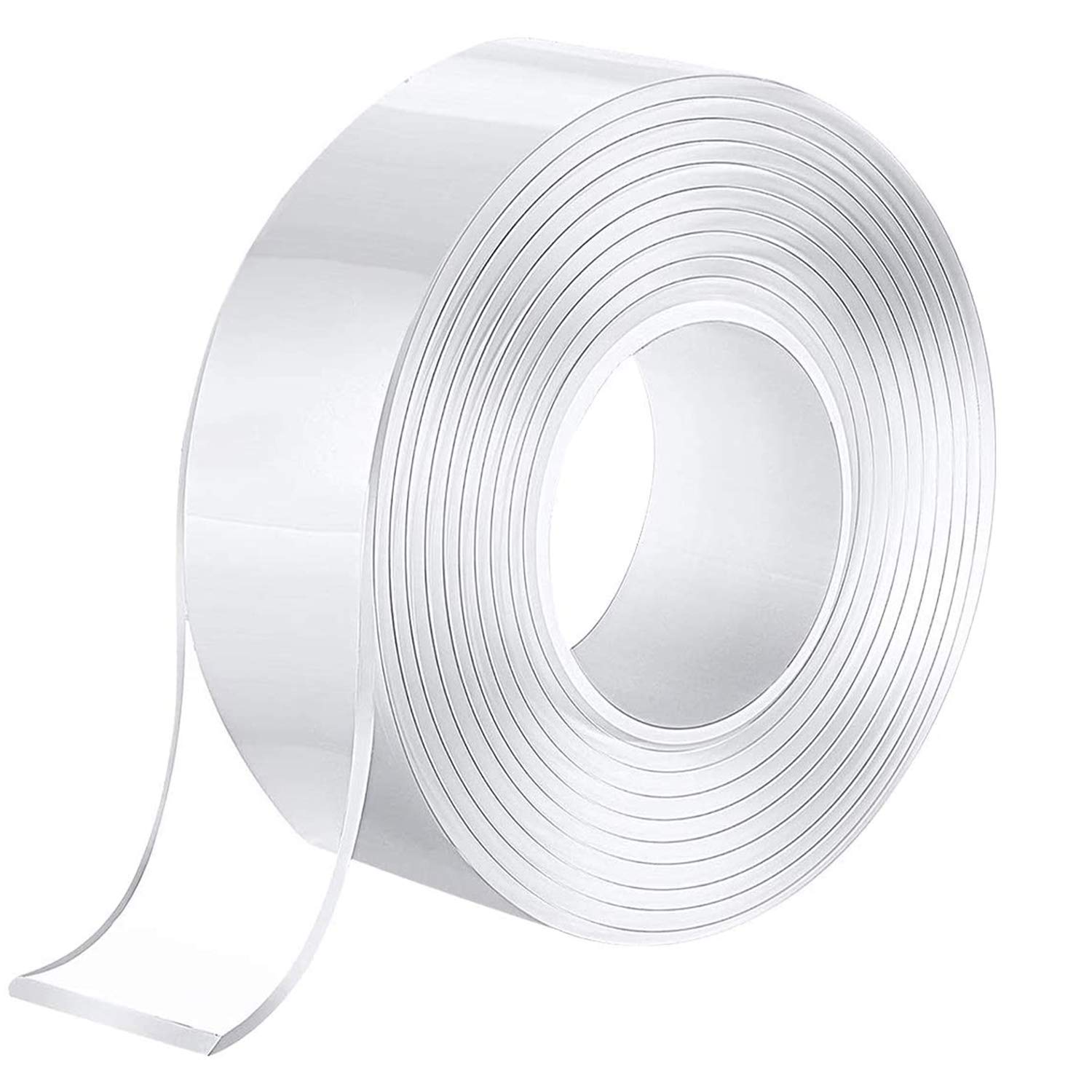 Nano Adhesive Tape,Multipurpose Transparent Double Sided No-Trace Removable Glue