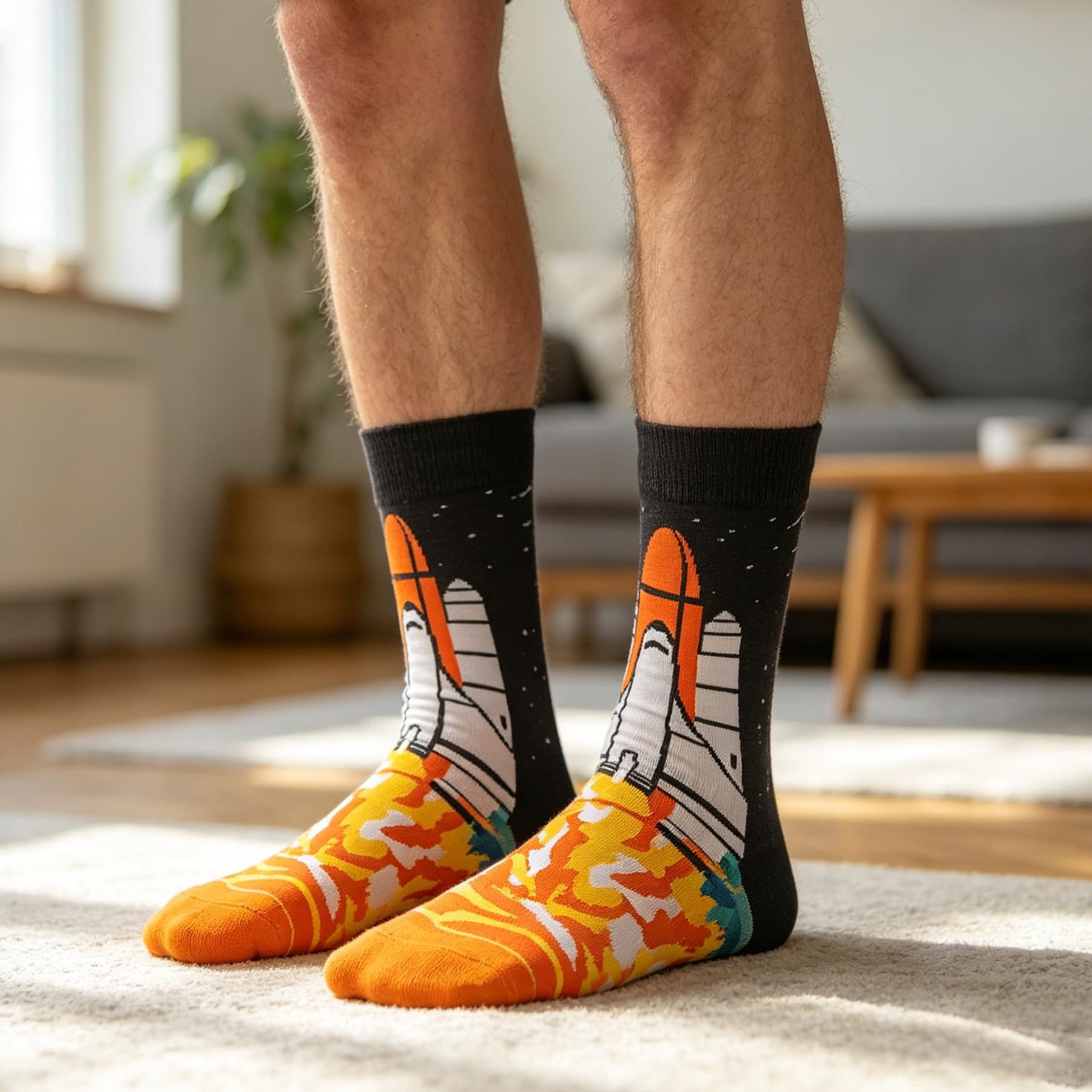 Funny Socks for Women Men Novelty Cotton Socks with Cool Funny Pattern Unisex Gi