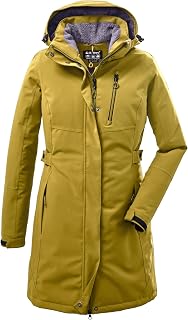 Killtec KOW 165 WMN PRK Women's Functional Parka with Zip-Off Hood, Waterproof, Windproof, Breathable