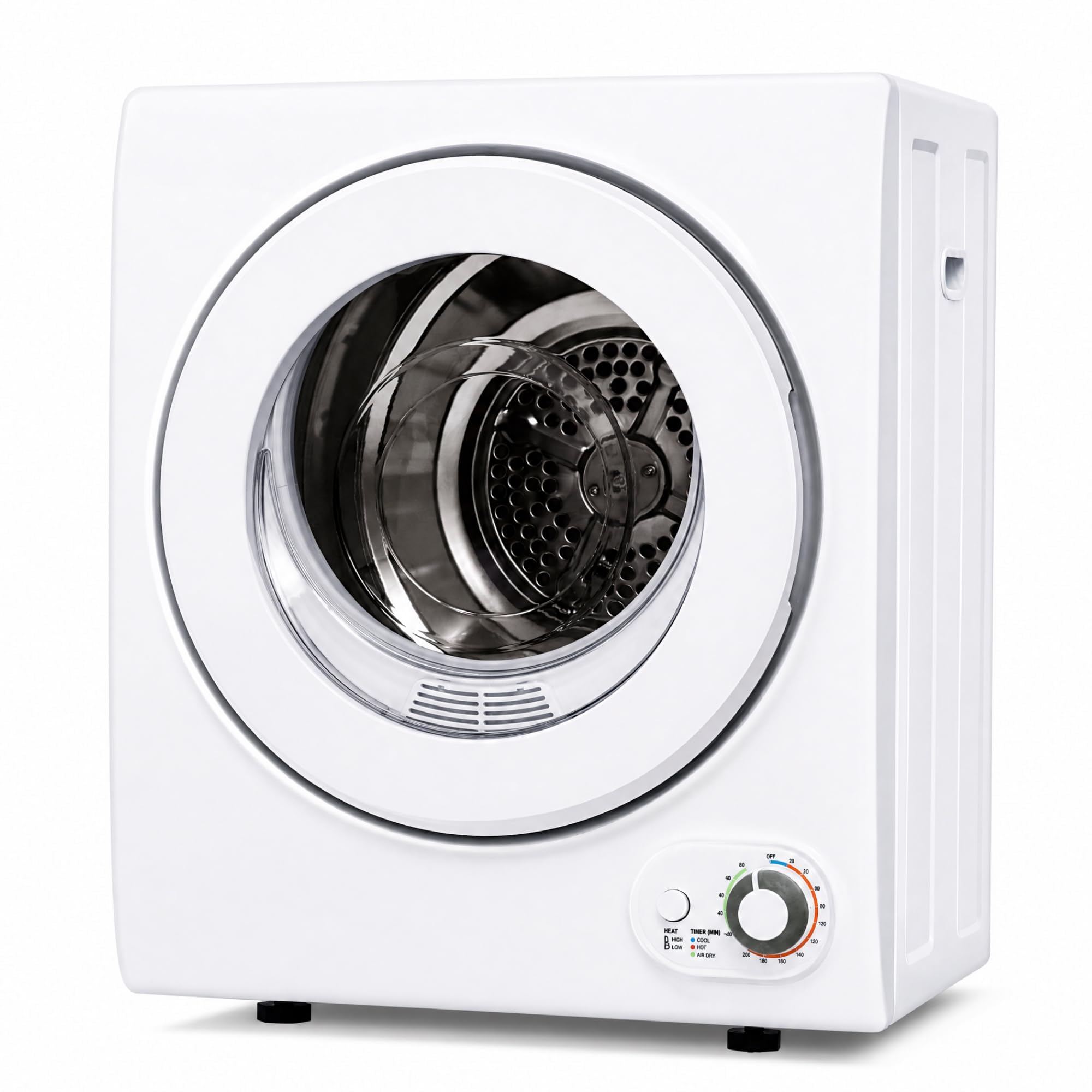 Temprium Portable Clothes Dryer for Laundry | 1.5 Cu. Ft 120V Electric Dryer, Sm