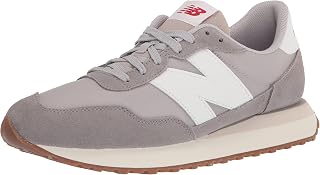 New Balance Men's 237V1 Sneaker, Grey, 5 UK