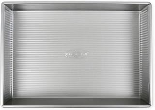 USA Pan Bakeware Nonstick Rectangular Cake Pan, 9 x 13-inch | Cake pans, rectangular cake pans, 9 x 13-inch size, nonstick bakeware, baking pan for cakes, cake baking